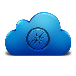 Cloud Safari Icon 256x256 png